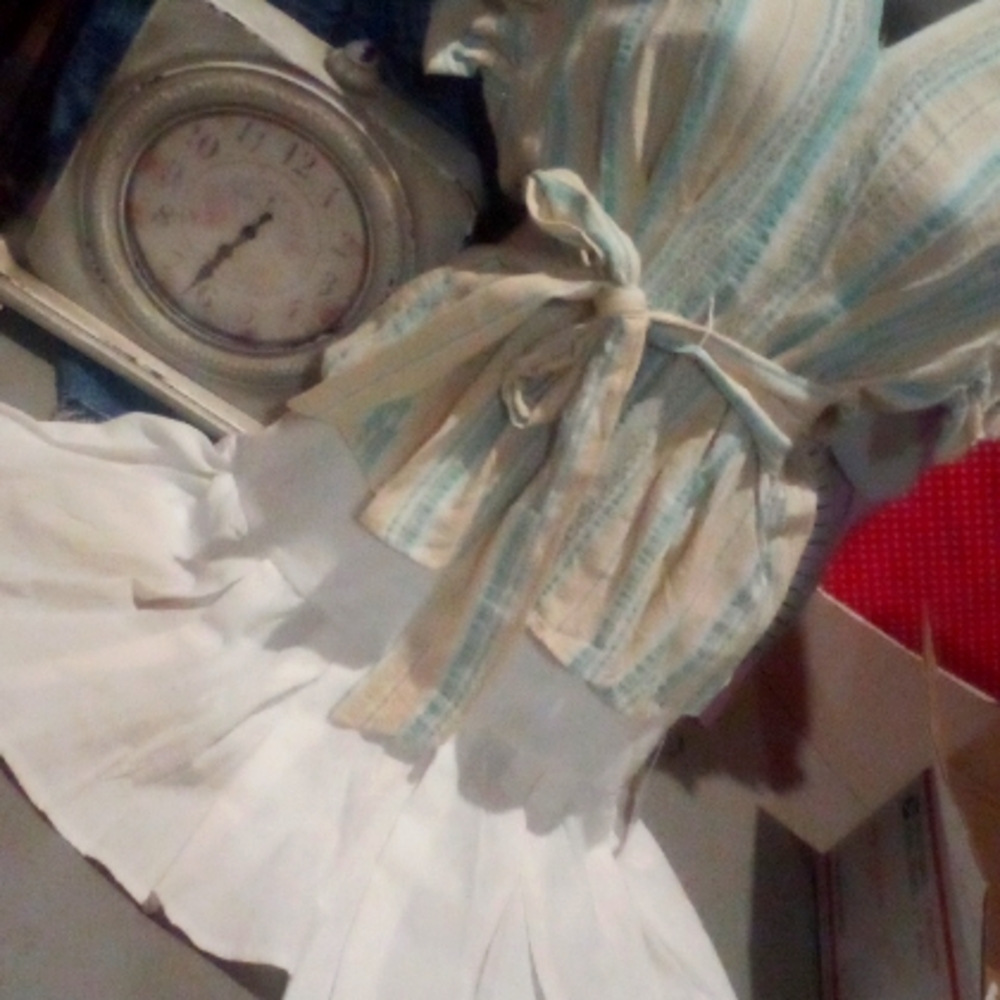 NWT White Pleated Tennis Skirt/MD